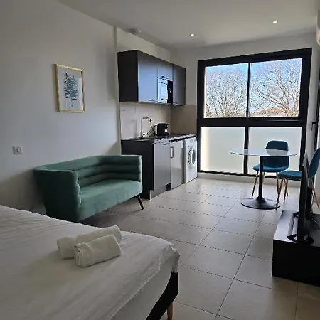 Apartment Balcon, Centre Ville, Parc Expo, Arena Perols